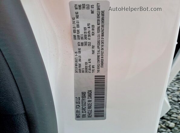 2C4RC1GG3TR180480 2026 CHRYSLER PACIFICA White VIN կոդի պիտակի տեսք