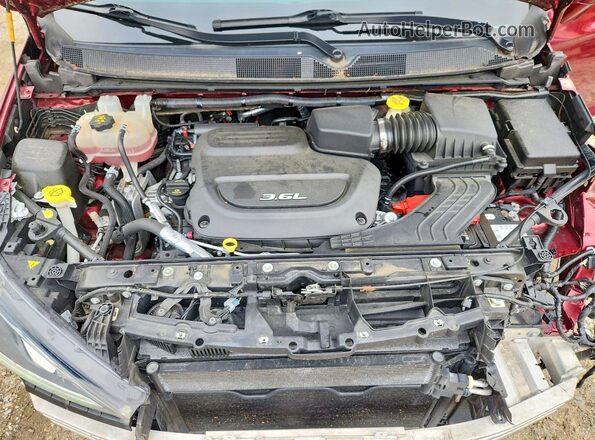 2C4RC1GG4HR544431 2017 CHRYSLER PACIFICA Burgundy Շարժիչի բաժամունքի տեսք