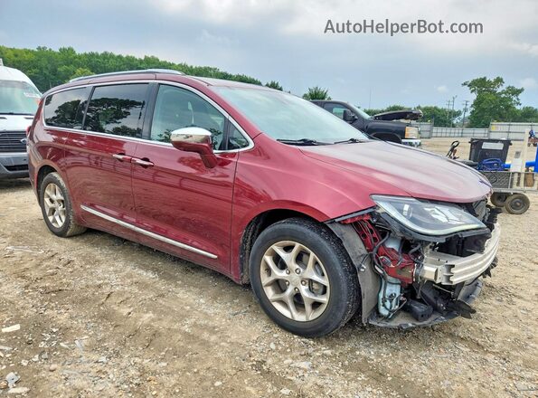 2C4RC1GG4HR544431 2017 CHRYSLER PACIFICA Burgundy Առջևի աջ