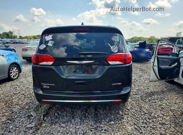 2C4RC1GG4HR841599 2017 CHRYSLER PACIFICA Black უკანა ხედი