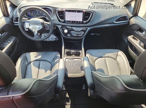 2C4RC1GG4VR557126 2027 CHRYSLER PACIFICA Black Dashboard view