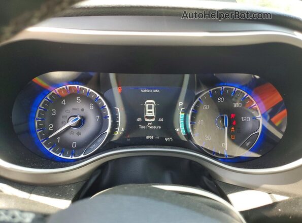 2C4RC1GG4VR557126 2027 CHRYSLER PACIFICA Black Instrument cluster view
