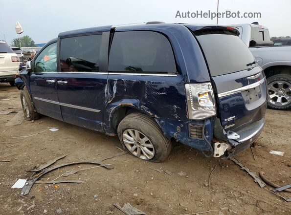 2C4RC1GG6GR284032 2016 CHRYSLER TOWN Синий Задняя левая четверть
