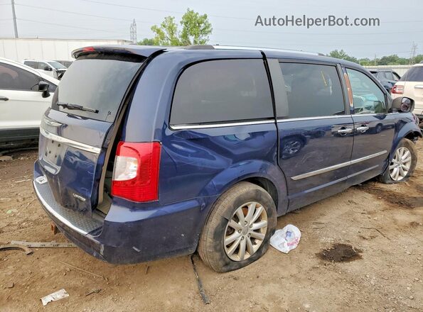 2C4RC1GG6GR284032 2016 CHRYSLER TOWN Синий Задняя правая четверть