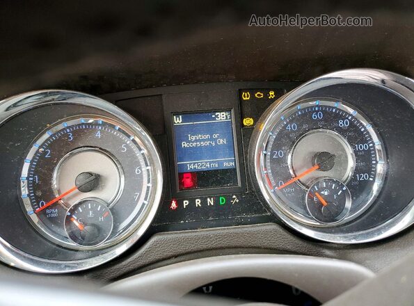 2C4RC1GG6GR284032 2016 CHRYSLER TOWN Синий Вид щитка приборов