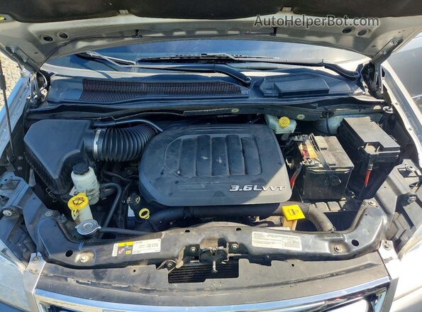 2C4RC1GG7GR264064 2016 CHRYSLER TOWN Серебряный Вид подкапотного пространства
