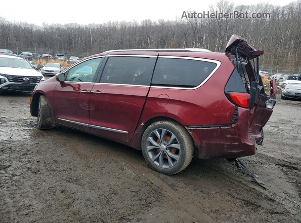 2C4RC1GG8JR210506 2018 CHRYSLER PACIFICA Red Задня ліва чверть