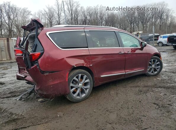 2C4RC1GG8JR210506 2018 CHRYSLER PACIFICA Red Задня права чверть