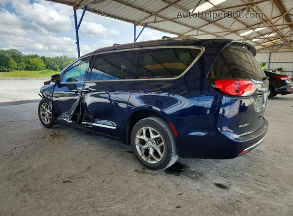 2C4RC1GG8JR273847 2018 CHRYSLER PACIFICA Blue Հետևի ձախ