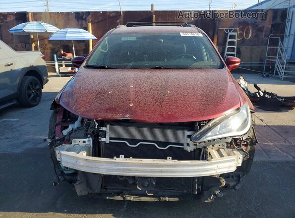 2C4RC1GG9KR657654 2019 CHRYSLER PACIFICA Red Widok z przodu