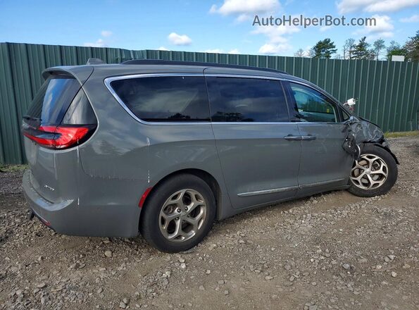 2C4RC1GG9NR198159 2022 CHRYSLER PACIFICA Серый Задняя правая четверть
