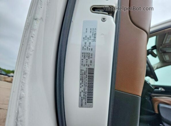 2C4RC1GGXHR836018 2017 CHRYSLER PACIFICA White Vista de la etiqueta del VIN