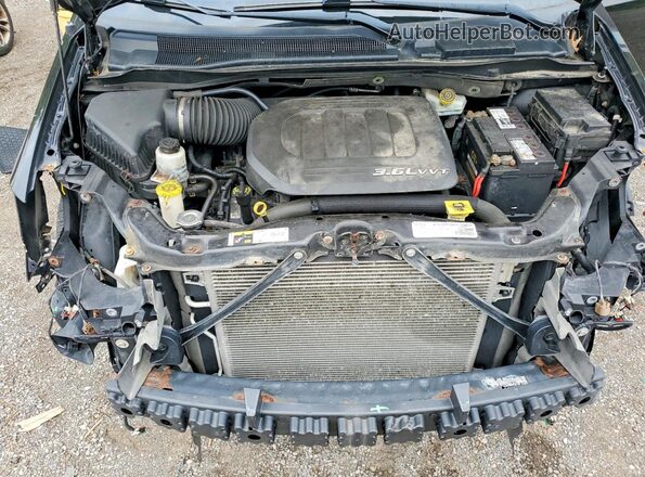 2C4RC1JG5GR100028 2016 CHRYSLER TOWN Черный Вид подкапотного пространства