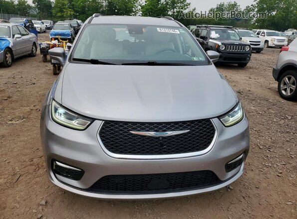 2C4RC1L71MR594686 2021 CHRYSLER PACIFICA Blue Widok z przodu
