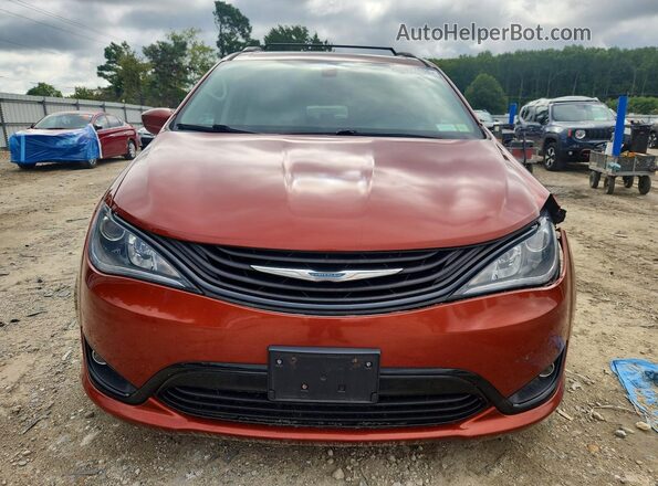 2C4RC1L72JR340707 2018 CHRYSLER PACIFICA Orange Դիմացի տեսք