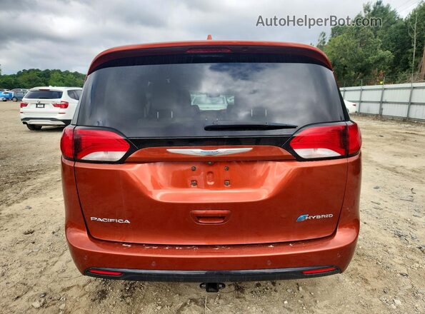 2C4RC1L72JR340707 2018 CHRYSLER PACIFICA Orange Հետևի տեսք