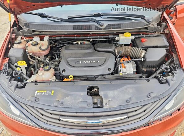 2C4RC1L72JR340707 2018 CHRYSLER PACIFICA Orange Շարժիչի բաժամունքի տեսք