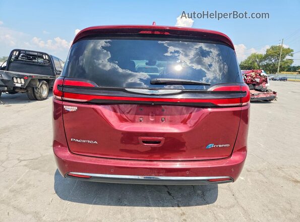 2C4RC1L73MR599680 2021 CHRYSLER PACIFICA Темно-бордовый Вид сзади