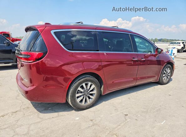 2C4RC1L73MR599680 2021 CHRYSLER PACIFICA Темно-бордовый Задняя правая четверть