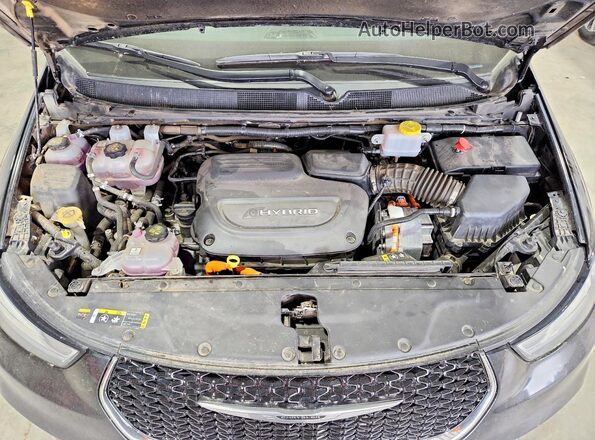 2C4RC1L75PR572694 2023 CHRYSLER PACIFICA Black Vista del compartimento del motor