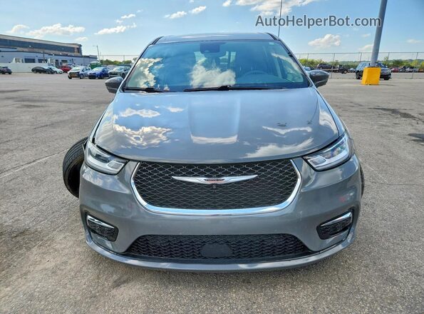 2C4RC1L78NR126701 2022 CHRYSLER PACIFICA Gray Front view