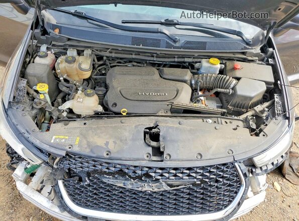 2C4RC1L79MR581281 2021 CHRYSLER PACIFICA Gray Engine compartment view