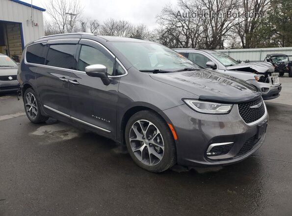2C4RC1N74NR130614 2022 CHRYSLER PACIFICA Gray წინა მარჯვენა