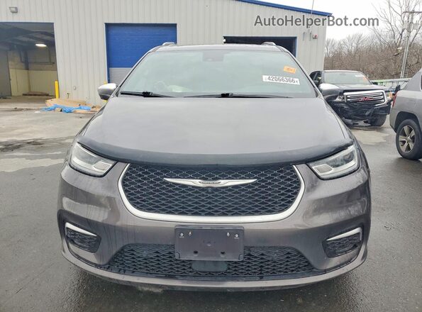 2C4RC1N74NR130614 2022 CHRYSLER PACIFICA Gray წინა ხედი
