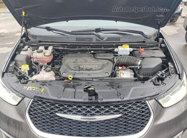 2C4RC1N74NR130614 2022 CHRYSLER PACIFICA Gray ძრავის განყოფილების ხედი