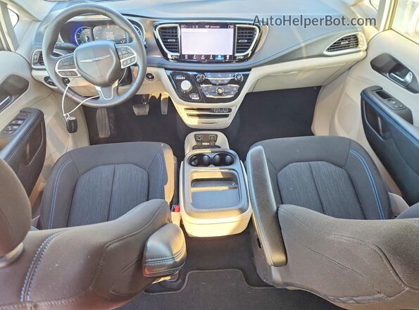 2C4RC1R75MR585688 2021 CHRYSLER PACIFICA Silver წინა პანელის ხედი