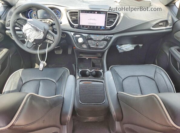 2C4RC1S77PR584461 2023 CHRYSLER PACIFICA Black Widok deski rozdzielczej