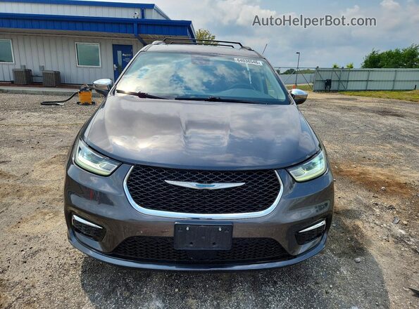 2C4RC1S7XMR514013 2021 CHRYSLER PACIFICA Gray Front view