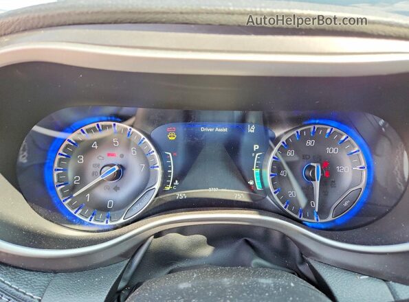 2C4RC3BG1TR199502 2026 CHRYSLER PACIFICA Black Instrument cluster view
