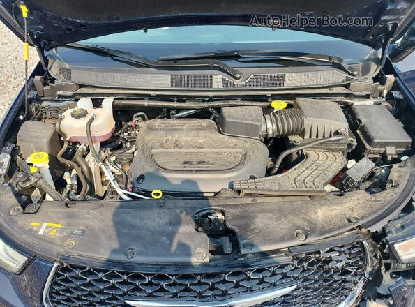 2C4RC3BG6SR521582 2025 CHRYSLER PACIFICA Charcoal Engine compartment view