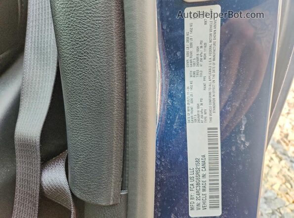 2C4RC3BG6SR521582 2025 CHRYSLER PACIFICA Charcoal VIN sticker view