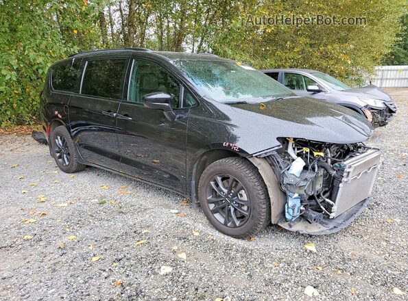 2C4RC3BG7LR275062 2020 CHRYSLER PACIFICA Black წინა მარჯვენა