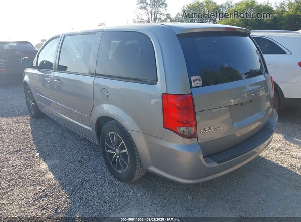 2C4RDGBG7GR359831 2016 DODGE GRAND CARAVAN Silver Rear left