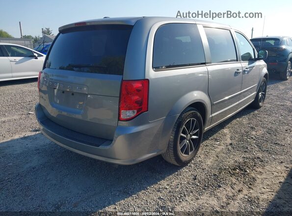 2C4RDGBG7GR359831 2016 DODGE GRAND CARAVAN Silver Rear right