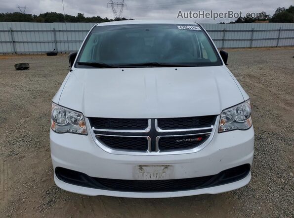2C4RDGBG7GR368853 2016 DODGE GRAND White Widok z przodu