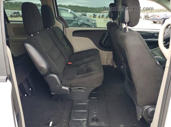 2C4RDGBG7GR368853 2016 DODGE GRAND White Widok wnętrza z tyłu