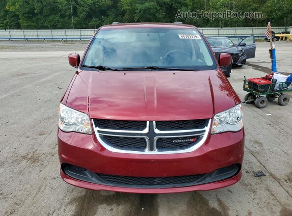 2C4RDGCG0GR273095 2016 DODGE GRAND Burgundy Widok z przodu
