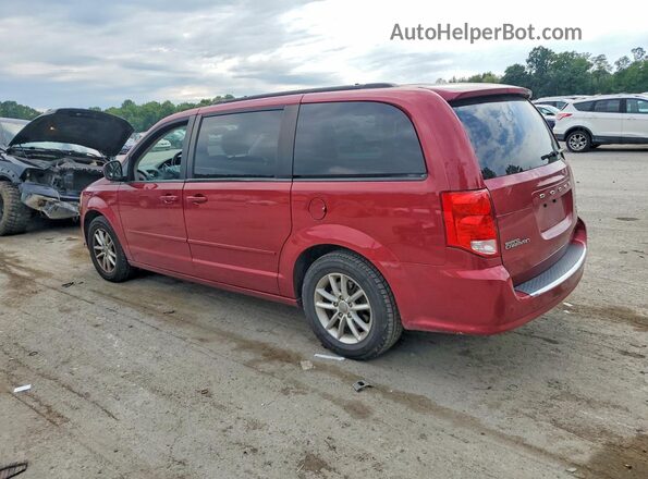 2C4RDGCG0GR273095 2016 DODGE GRAND Burgundy Tył lewy