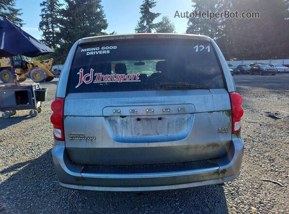 2C4RDGCG0HR863881 2017 DODGE GRAND Silver Հետևի տեսք