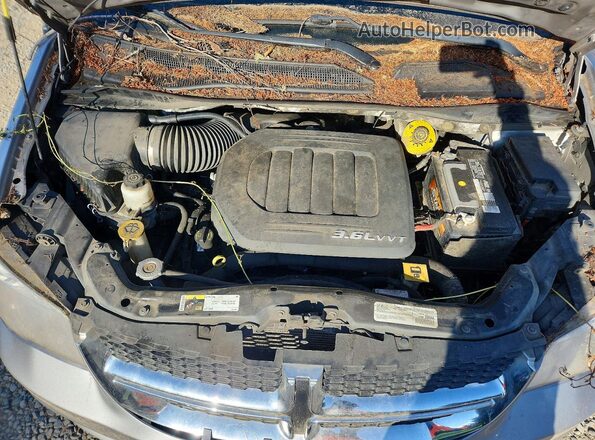 2C4RDGCG0HR863881 2017 DODGE GRAND Silver Շարժիչի բաժամունքի տեսք