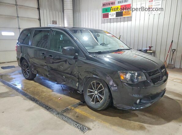 2C4RDGCG1GR358124 2016 DODGE GRAND Черный Передняя правая четверть