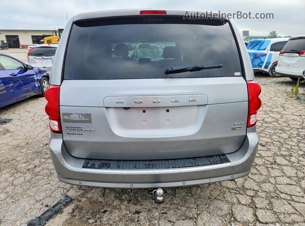 2C4RDGCG1HR696124 2017 DODGE GRAND Silver Vista trasera