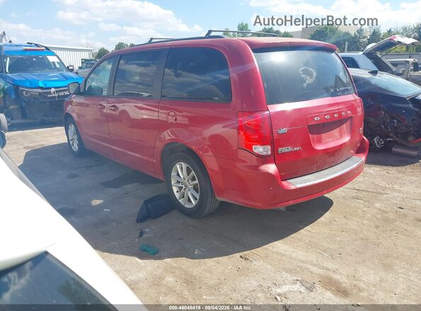 2C4RDGCG2GR202951 2016 DODGE GRAND CARAVAN Red უკანა მარცხენა