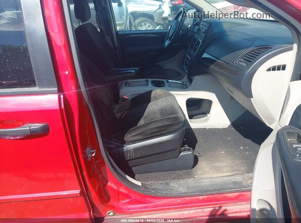 2C4RDGCG2GR202951 2016 DODGE GRAND CARAVAN Red წინა სალონის ხედი