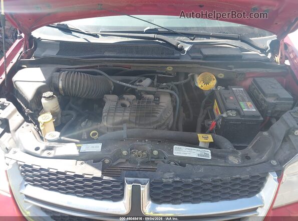 2C4RDGCG2GR202951 2016 DODGE GRAND CARAVAN Red უკანა ხედი