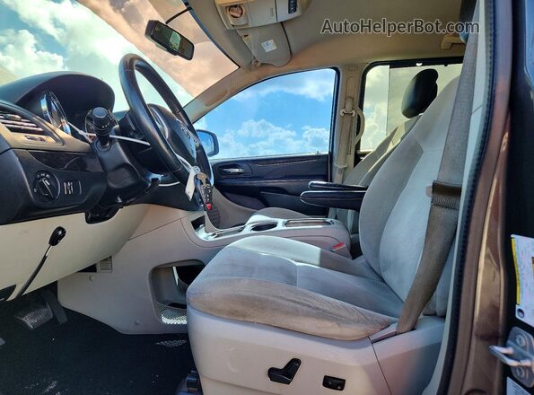 2C4RDGCG2GR212069 2016 DODGE GRAND Угольный Вид салона спереди